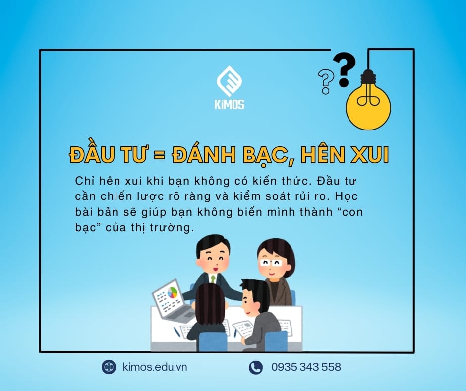 Học đầu tư bằng đánh bạc, hên xui