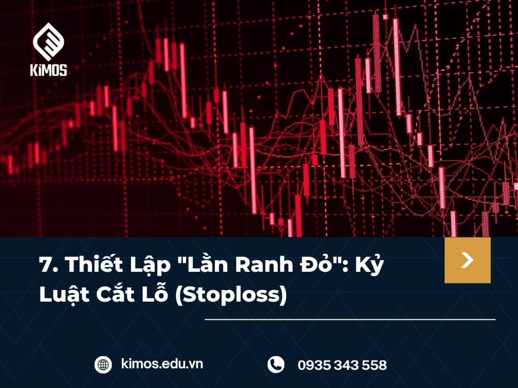 7. Thiết Lập "Lằn Ranh Đỏ": Kỷ Luật Cắt Lỗ (Stop-loss)
