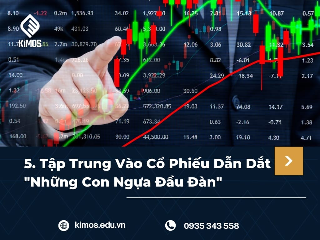5. Tập Trung Vào Cổ Phiếu Dẫn Dắt - "Những Con Ngựa Đầu Đàn"